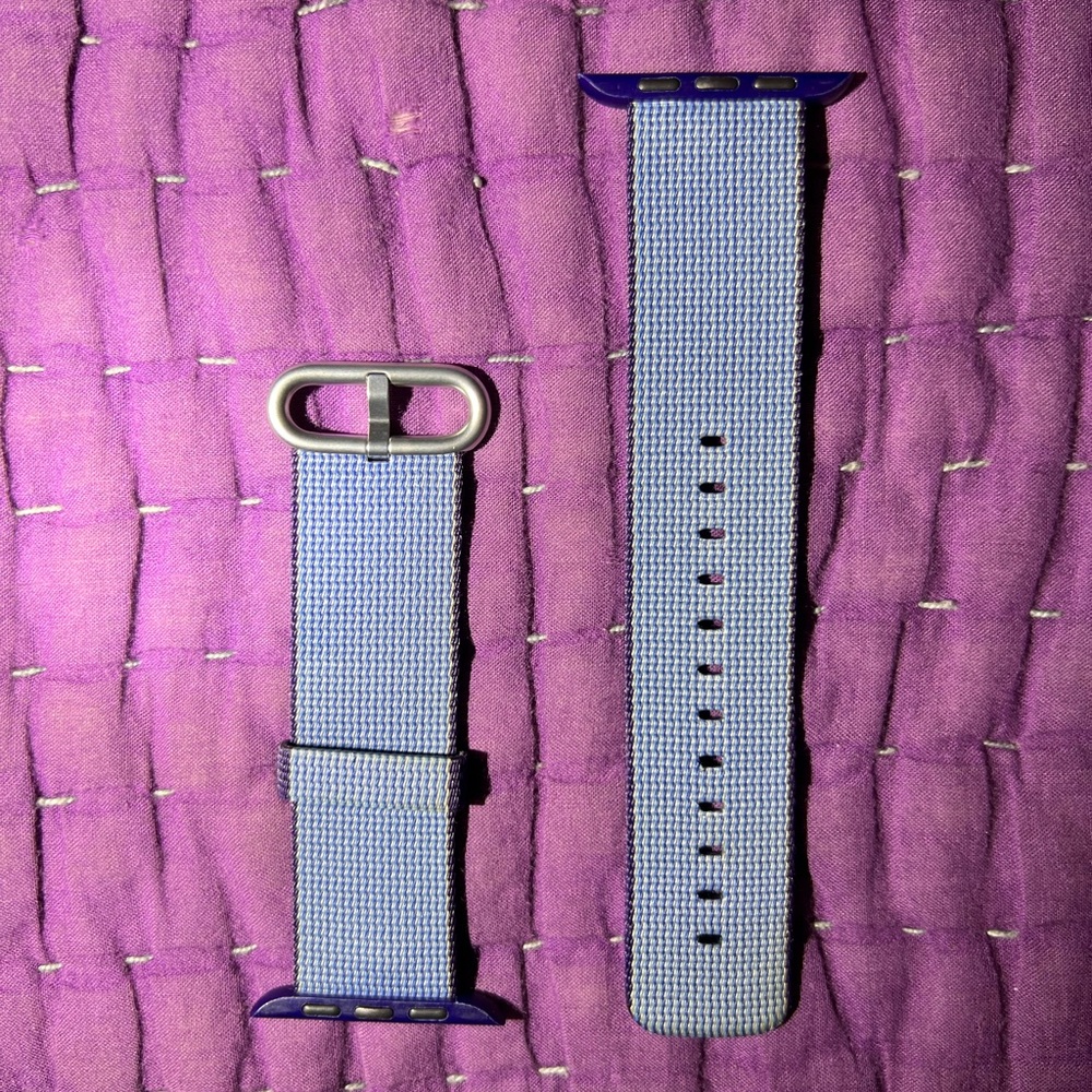 blue and white apple watch band 42mm / 44mm / 45mm / 49mm